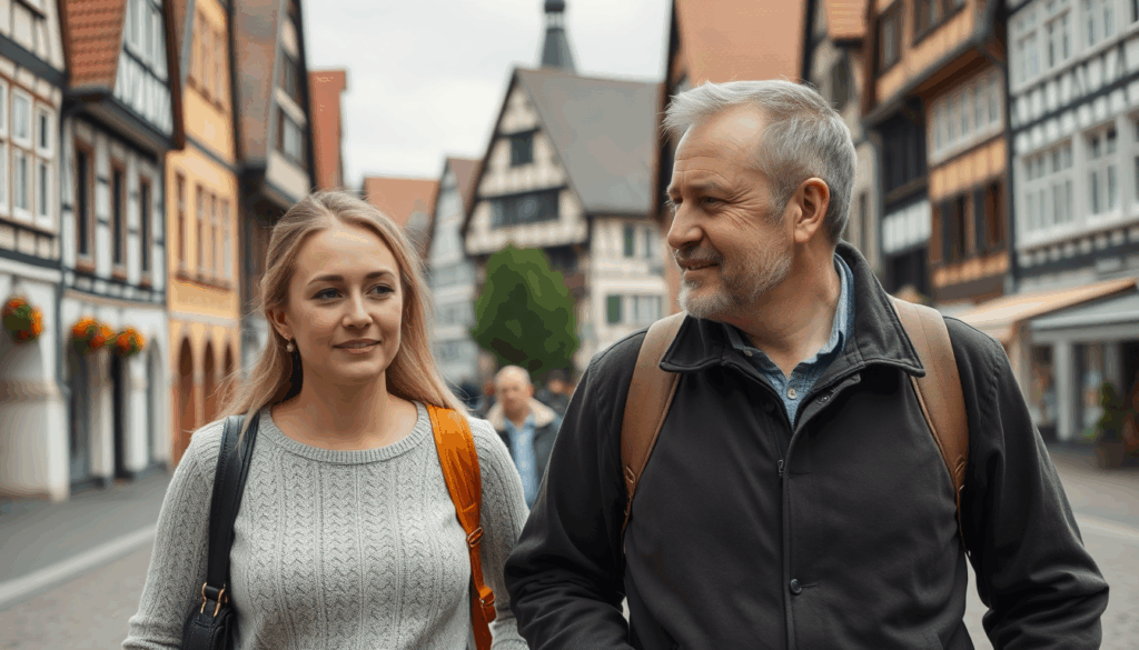 Deutsch-weißrussisches Paar dank erfolgreichem Besuchsvisum