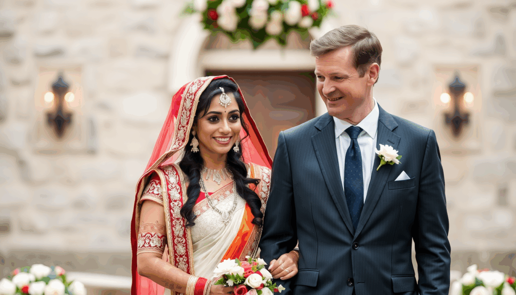 Indisch-deutsches Paar plant Hochzeit in Dänemark